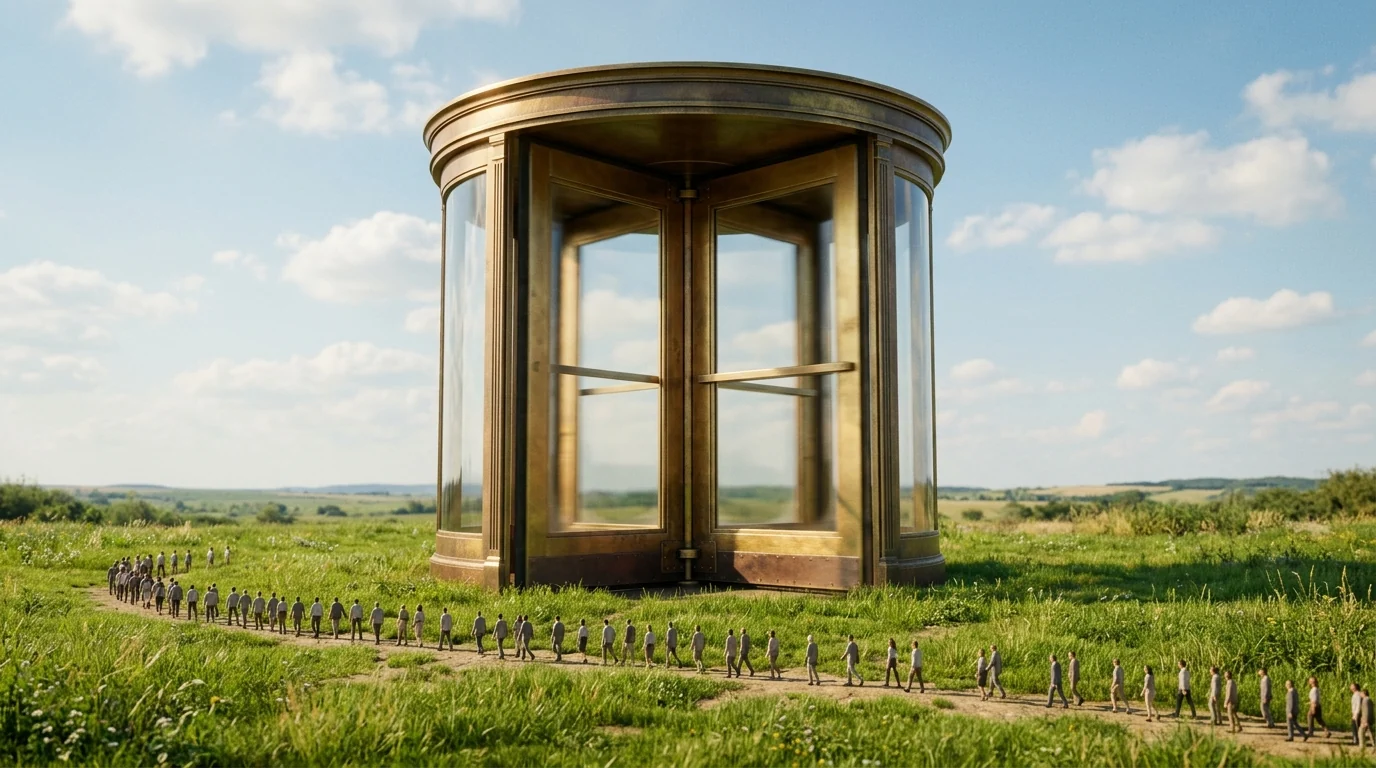 Une porte que personne ne pousse n'est pas une porte